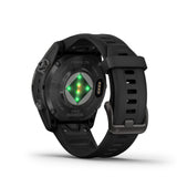 Garmin fenix 7S Pro Sapphire Solar - Carbon Gray DLC Titanium - Black band