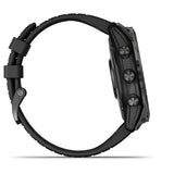 Garmin fenix 7X Pro Solar - Glass - Slate Gray - Black band