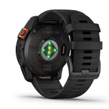 Garmin fenix 7X Pro Solar - Glass - Slate Gray - Black band
