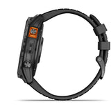 Garmin fenix 7X Pro Solar - Glass - Slate Gray - Black band