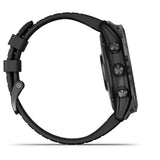 Garmin fenix 7X Pro Sapphire Solar - Carbon Gray DLC Titanium - Black band