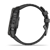 Garmin fenix 7X Pro Sapphire Solar - Carbon Gray DLC Titanium - Black band