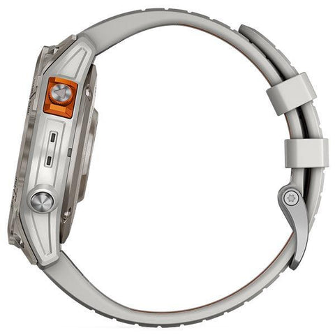 Garmin fenix 7 Pro Sapphire Solar Titanium Fog Gray Ember Orange b Highly Tuned Athletes