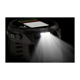 Garmin fenix 9 Pro InReach  -  51mm - Carbon Gray DLC Titanium with Black/Pebble Gray Silicone Band