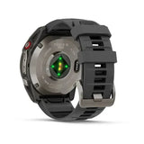 Garmin fenix 8 Pro - 51mm AMOLED Sapphire Titanium with Graphite/black silicone band