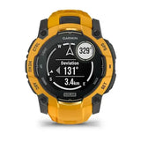 Garmin Instinct 3 – 50 mm, Solar Sunburst with sunburst/grey silicone band