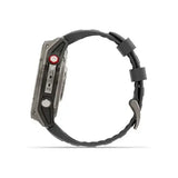 Garmin fenix 8 Pro - 51mm AMOLED Sapphire Titanium with Graphite/black silicone band