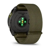 Garmin Enduro 4 Smartwatch - Titanium with dark olive ComfortFit fabric band