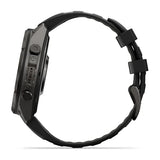 Garmin fenix 9 Pro InReach  - 47mm - Carbon Gray DLC Titanium with Black/Pebble Gray Silicone Band