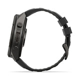 Garmin fenix 9 Pro - 51mm - Carbon Gray DLC Titanium with Black/Pebble Gray Silicone Band