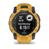 Garmin Instinct 3 – 50 mm, Solar Sunburst with sunburst/grey silicone band
