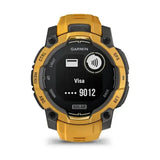 Garmin Instinct 3 – 45 mm, Solar Sunburst with sunburst/grey silicone band