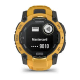 Garmin Instinct 3 – 50 mm, Solar Sunburst with sunburst/grey silicone band