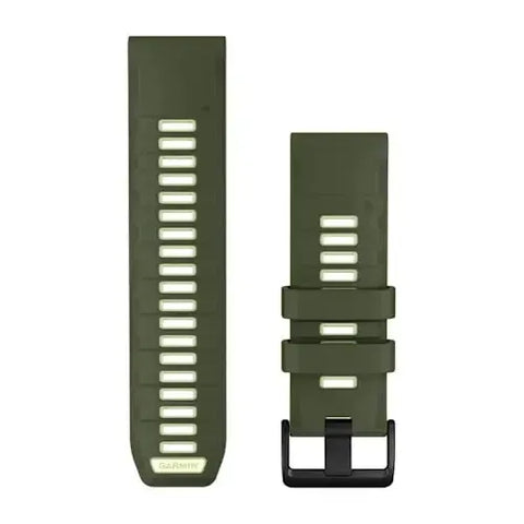 Garmin QuickFit 26 - Olive Drab/Citron Blue Silicone Band