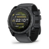 Garmin Tactix 8 - 51 mm AMOLED, Cerakote Coating - Slate Gray - Inc.Applied Ballistics Ultralight Solver