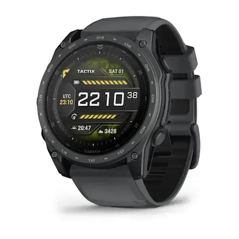 Garmin Tactix 8 - 51 mm AMOLED, Cerakote Coating - Slate Gray - Inc.Applied Ballistics Ultralight Solver
