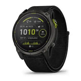 Garmin Enduro 3 – 51 mm Solar, Sapphire Carbon gray DLC titanium with black UltraFit nylon strap