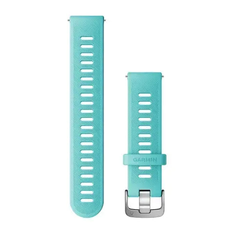 Garmin Quick Release 20mm - Aqua Silicone Band