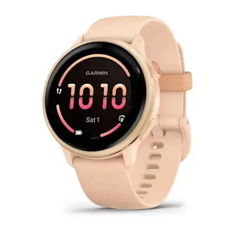 Garmin Vivoactive 6 - Metallic Pink Dawn with Pink Dawn Band