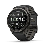 Garmin fenix 9 Pro - 43mm - Titanium with Pebble Gray Silicone Band