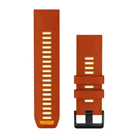 Garmin QuickFit 26 - Autumn Orange/Spark Orange Silicone Band
