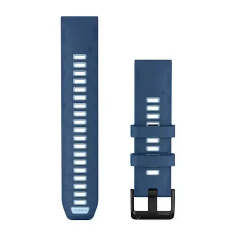Garmin QuickFit 22 - Tidal Blue/Ice Blue Silicone Band