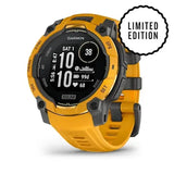 Garmin Instinct 3 – 45 mm, Solar Sunburst with sunburst/grey silicone band