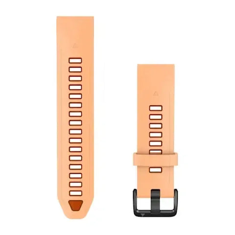 Garmin QuickFit 20 Shell Pink/Autumn Orange Silicone band