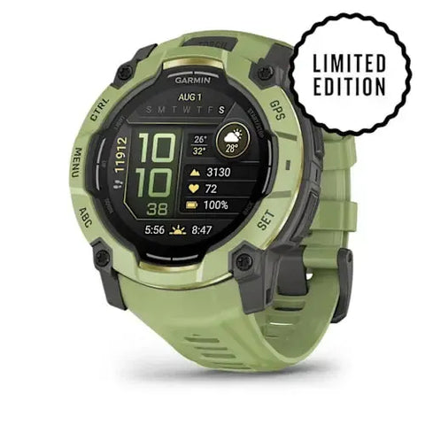 Garmin Instinct 3 – 50 mm, AMOLED Fern green with fern green silicone band