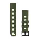 Garmin QuickFit 22 - Olive Drab/Citron Silicone Band