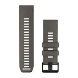 Garmin QuickFit 26 - Pebble Gray/Silver Gray Silicone Band