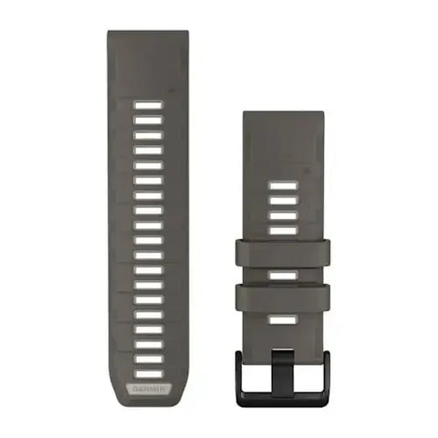 Garmin QuickFit 26 - Pebble Gray/Silver Gray Silicone Band