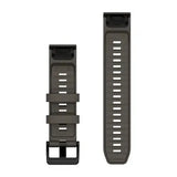 Garmin QuickFit 22 - Pebble Gray Silicone Band