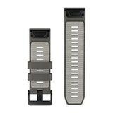 Garmin QuickFit 26 - Pebble Gray/Silver Gray Silicone Band