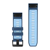 Garmin QuickFit 26 - Tidal Blue/Ice Blue Silicone Band