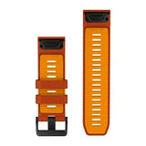 Garmin QuickFit 26 - Autumn Orange/Spark Orange Silicone Band