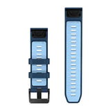Garmin QuickFit 22 - Tidal Blue/Ice Blue Silicone Band