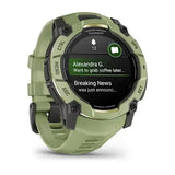 Garmin Instinct 3 – 50 mm, AMOLED Fern green with fern green silicone band