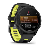 Garmin Forerunner 170 Smartwatch - Black with Black/Amp Yellow Band