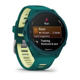 Garmin Forerunner 170 Music Smartwatch - Teal Green with Teal Green/Citron Band