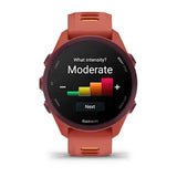 Garmin Forerunner 170 Music Smartwatch - Red Pink with Red Pink/Mango Band
