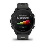 Garmin Forerunner 170 Smartwatch - Black with Black/Amp Yellow Band