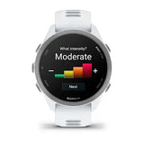 Garmin Forerunner 170 Smartwatch - Whitestone with Whitestone/Cloud Blue Band
