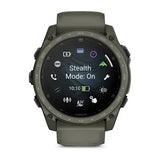 Garmin Tactix 8 - 51 mm AMOLED, Cerakote Coating - Olive Drab - Inc.Applied Ballistics Ultralight Solver - Olive Drab