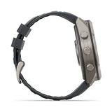 Garmin fenix 9 Pro - 51mm - Titanium with Graphite/Black Silicone Band