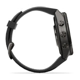 Garmin fenix 9 Pro - 43mm - Titanium with Pebble Gray Silicone Band