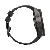 Garmin fenix 9 Pro InReach  -  51mm - Carbon Gray DLC Titanium with Black/Pebble Gray Silicone Band