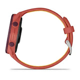 Garmin Forerunner 170 Music Smartwatch - Red Pink with Red Pink/Mango Band
