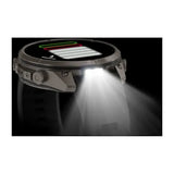 Garmin fenix 9 Pro - 47mm - Titanium with Graphite/Black Silicone Band