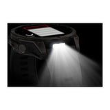 Garmin fenix 9 - 47mm - Carbon Gray DLC Titanium with Black Silicone Band